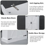 Farmhouse Kitchen Pantry Cabinet,69.1" Tall Kitchen Storage Cabinet with Adjustable Shelves